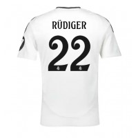 Echipament fotbal Real Madrid Antonio Rudiger #22 Tricou Acasa 2024-25 maneca scurta